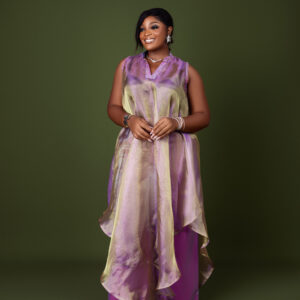 Abimbola Set - Purple & Gold