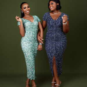 Bella Dress - Navy Blue
