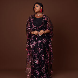 Folashade Boubou - Black Floral