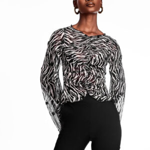 Jackie Blouse - Black & White