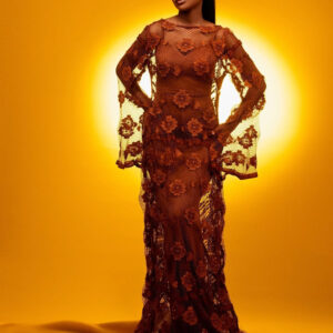 Lammie Dress - Brown