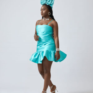 Tia Dress - Turquoise