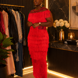 Emily Fringe Dress