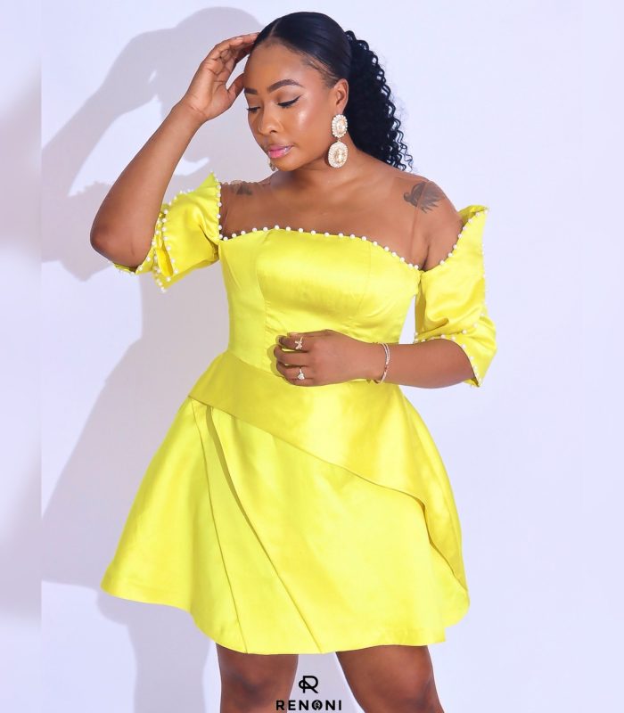Tania Dress – Yellow