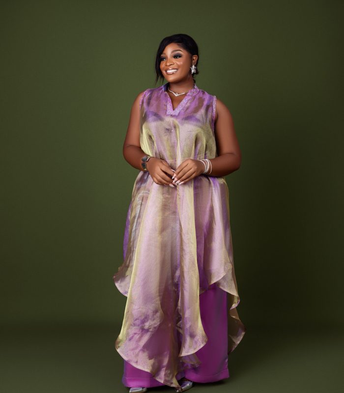 Abimbola Set – Purple & Gold