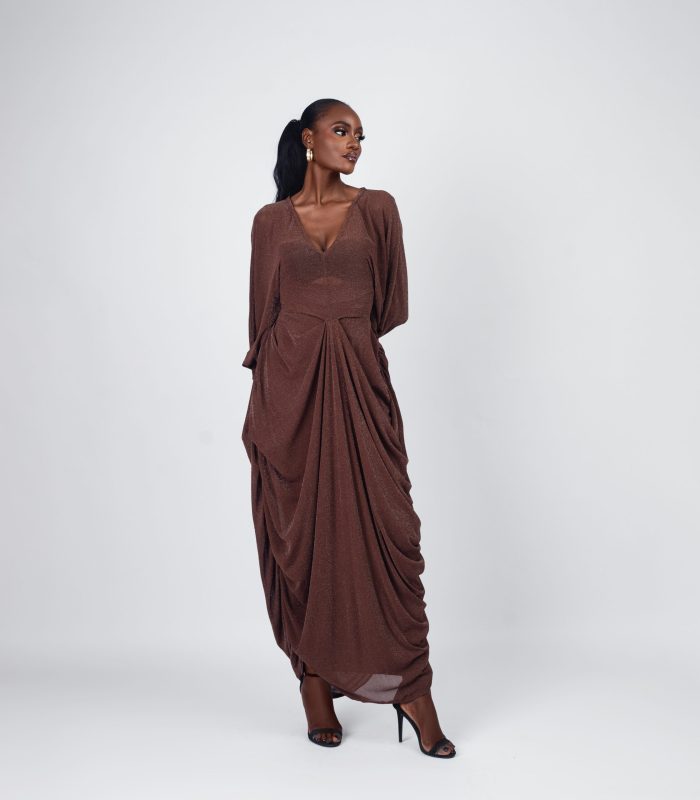 Alex Dress – Brown