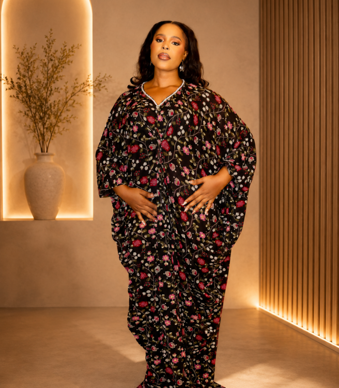 Habiba Boubou – Black Floral