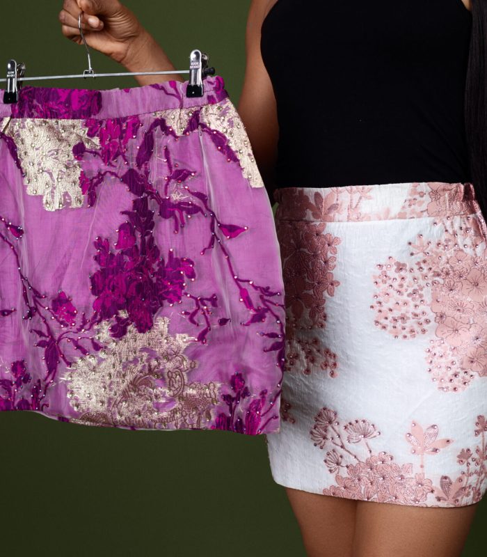 Capella Skirt – Purple & Gold