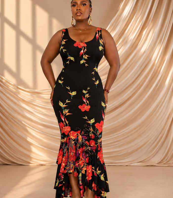 LISA FLORAL DRESS