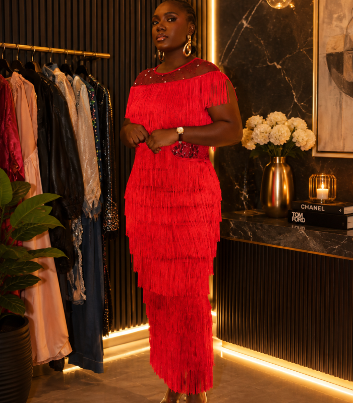 Emily Fringe Dress