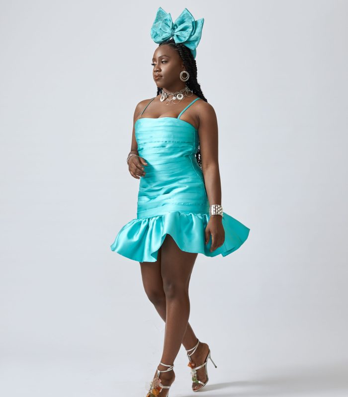 Tia Dress – Turquoise
